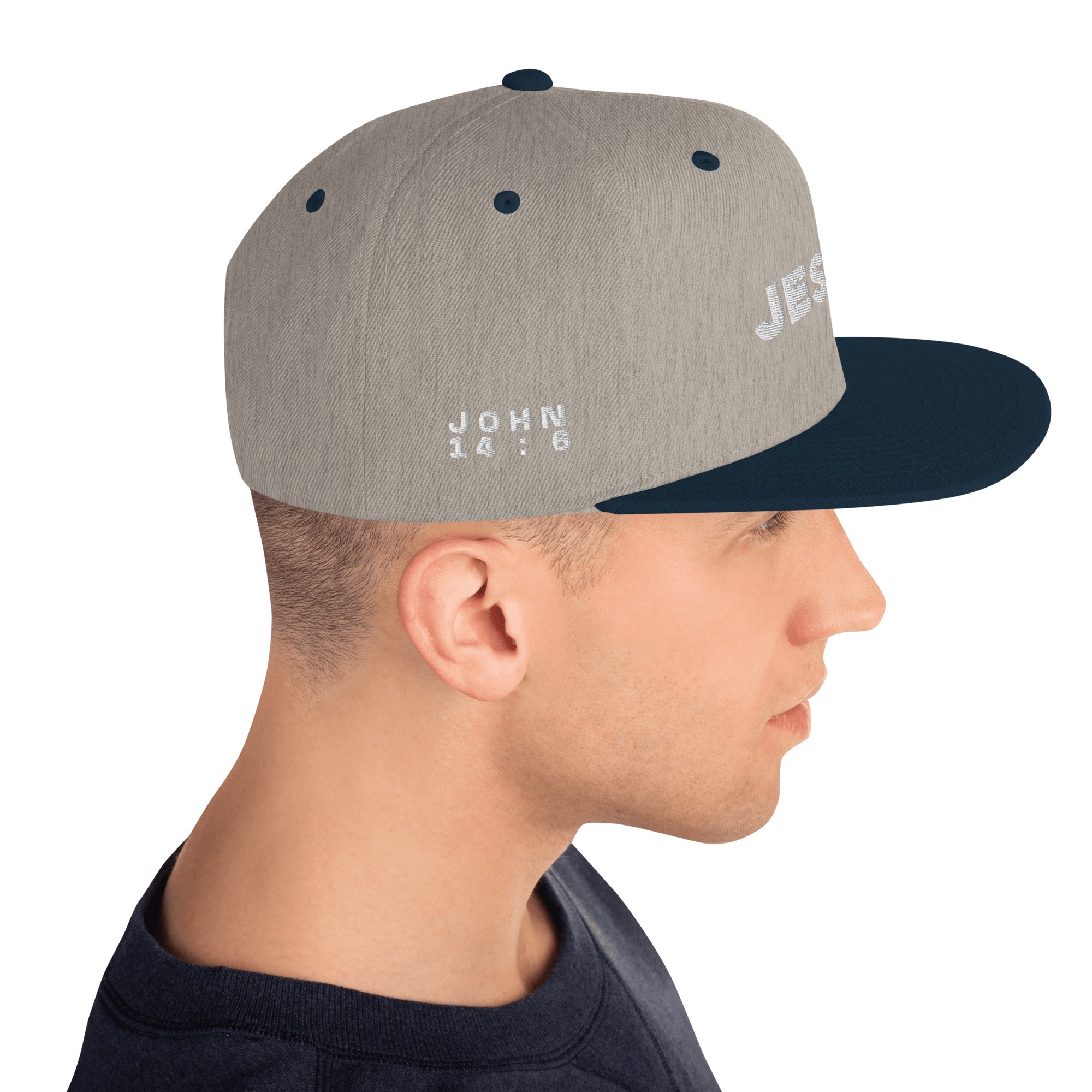 #Color_Heather Gray/Navy