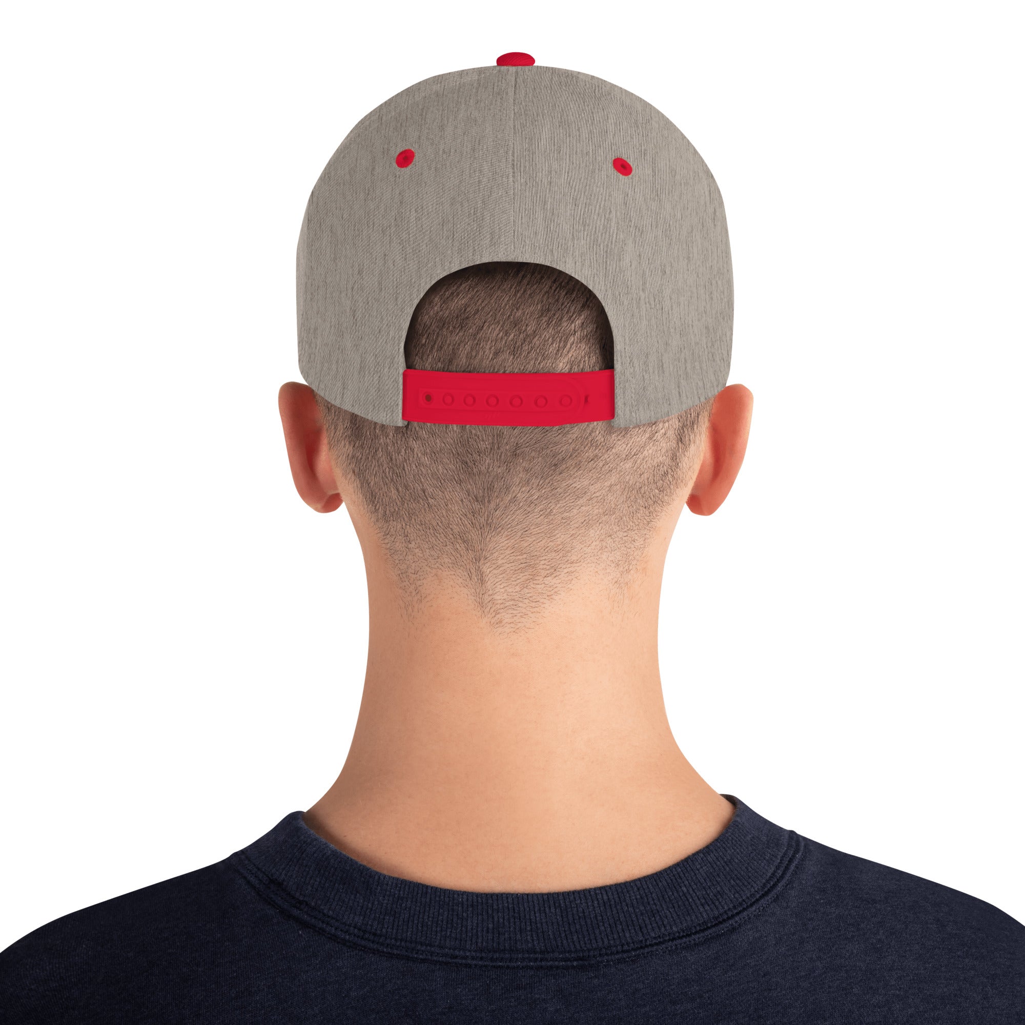 #Color_Heather Gray/Red