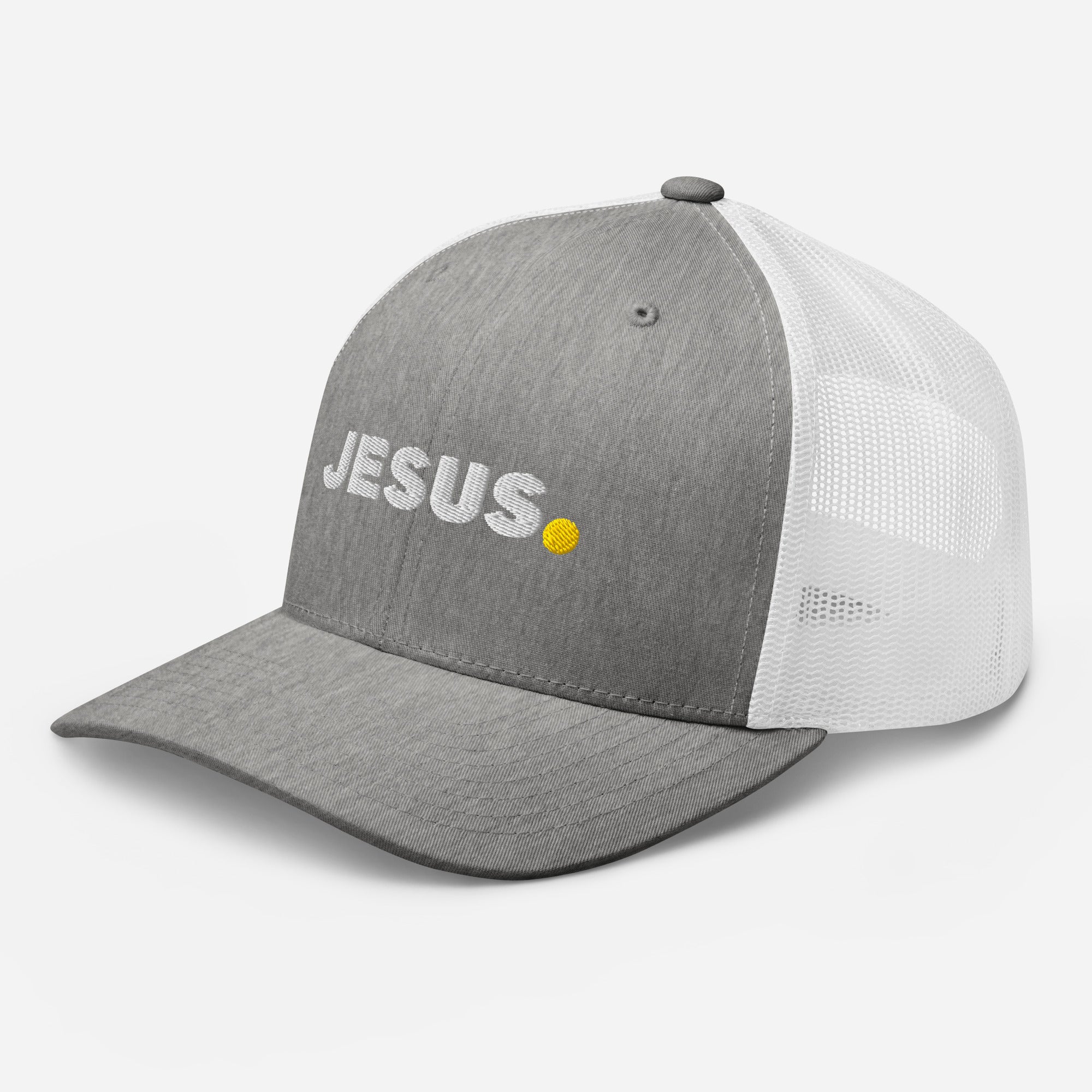 #Color_Heather Gray/White Mesh