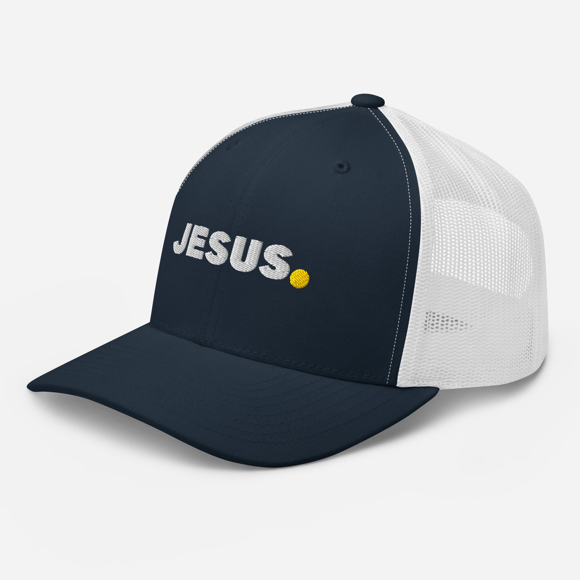 #Color_Navy/White Mesh