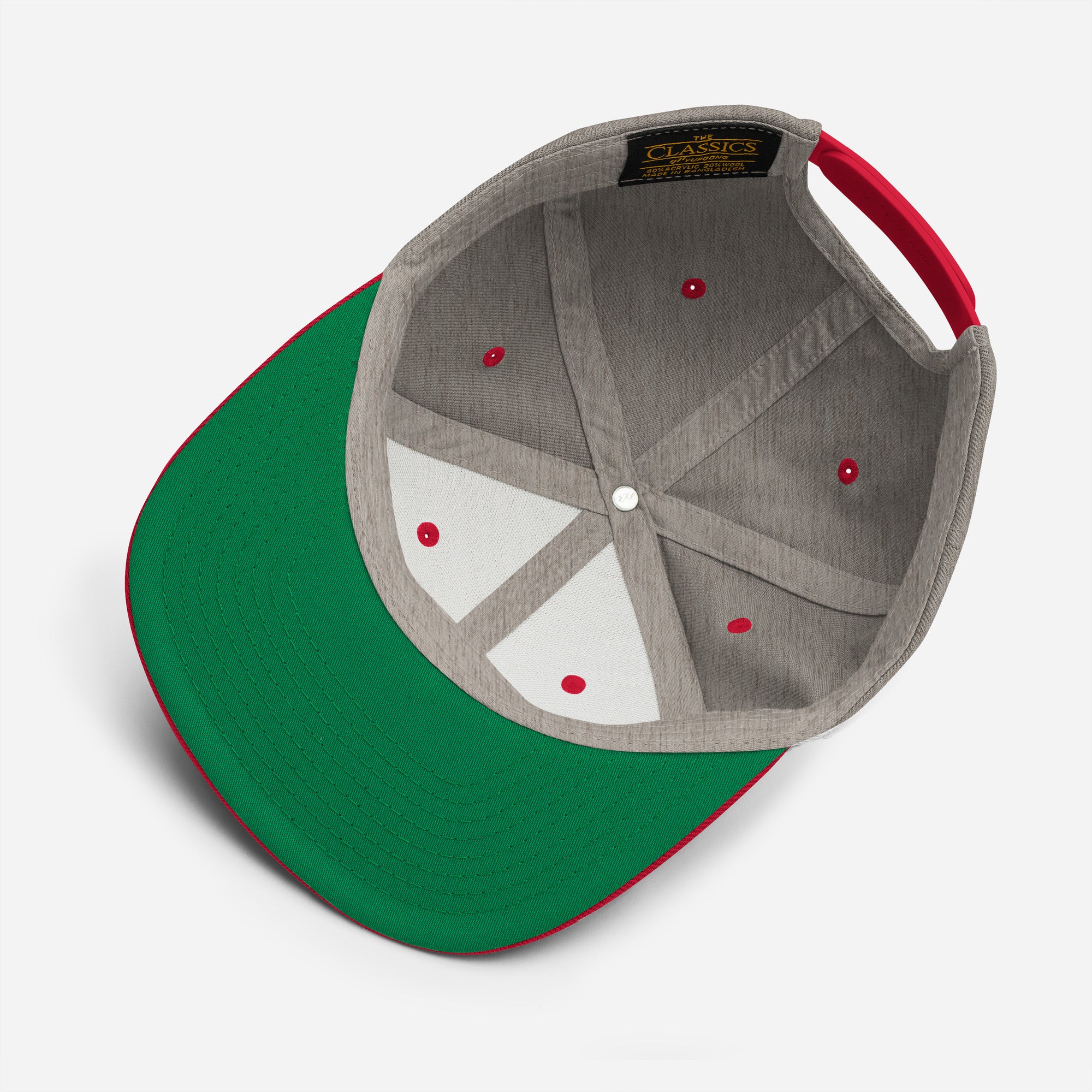 #Color_Heather Gray/Red