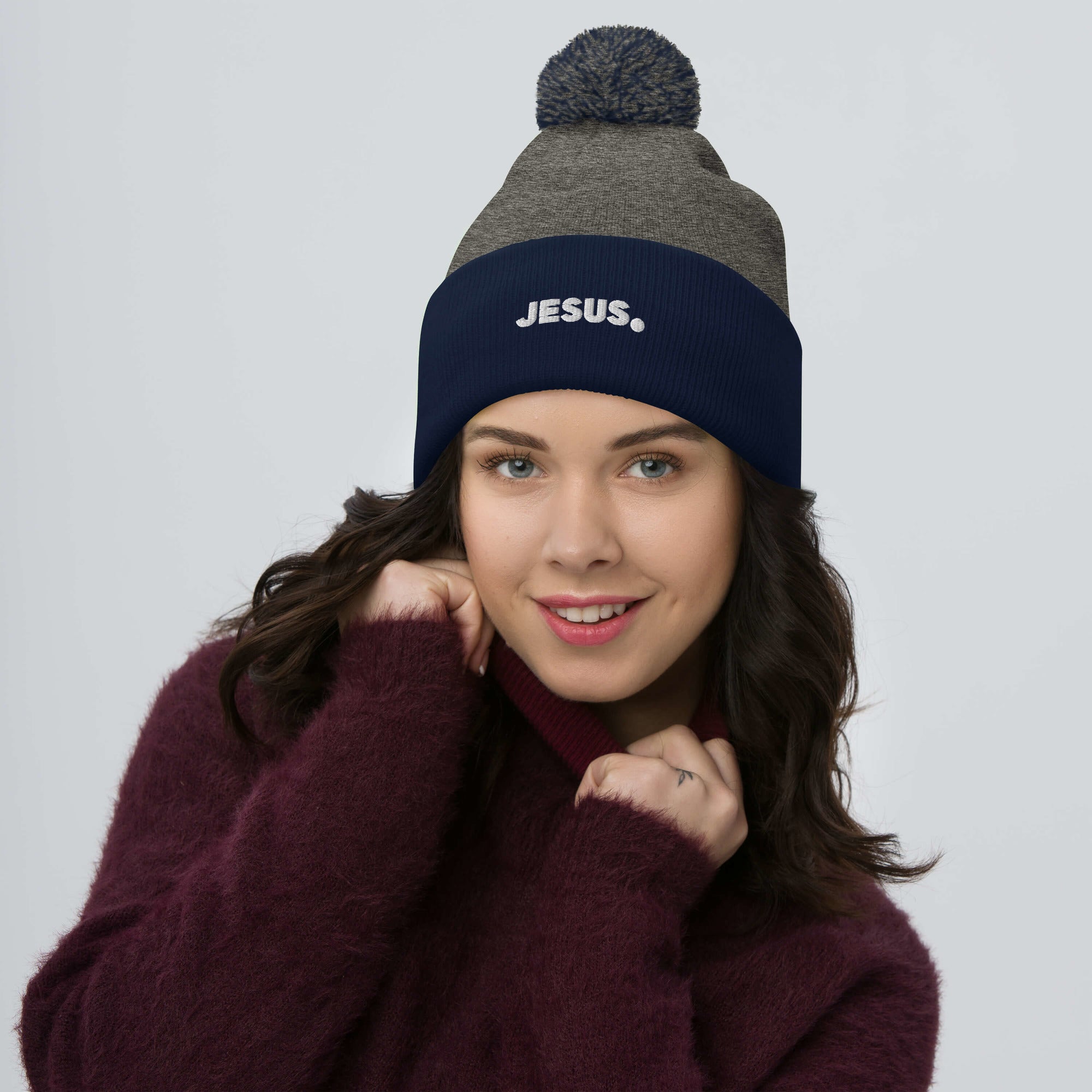 #Color_Navy/Dark Heather Grey