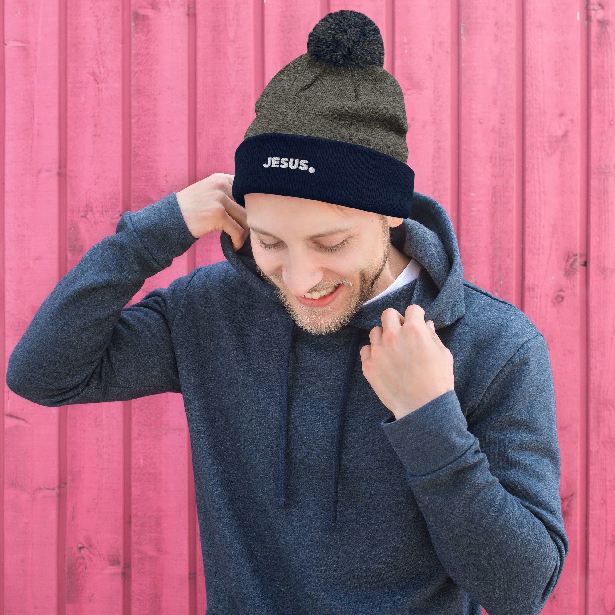 #Color_Navy/Dark Heather Grey