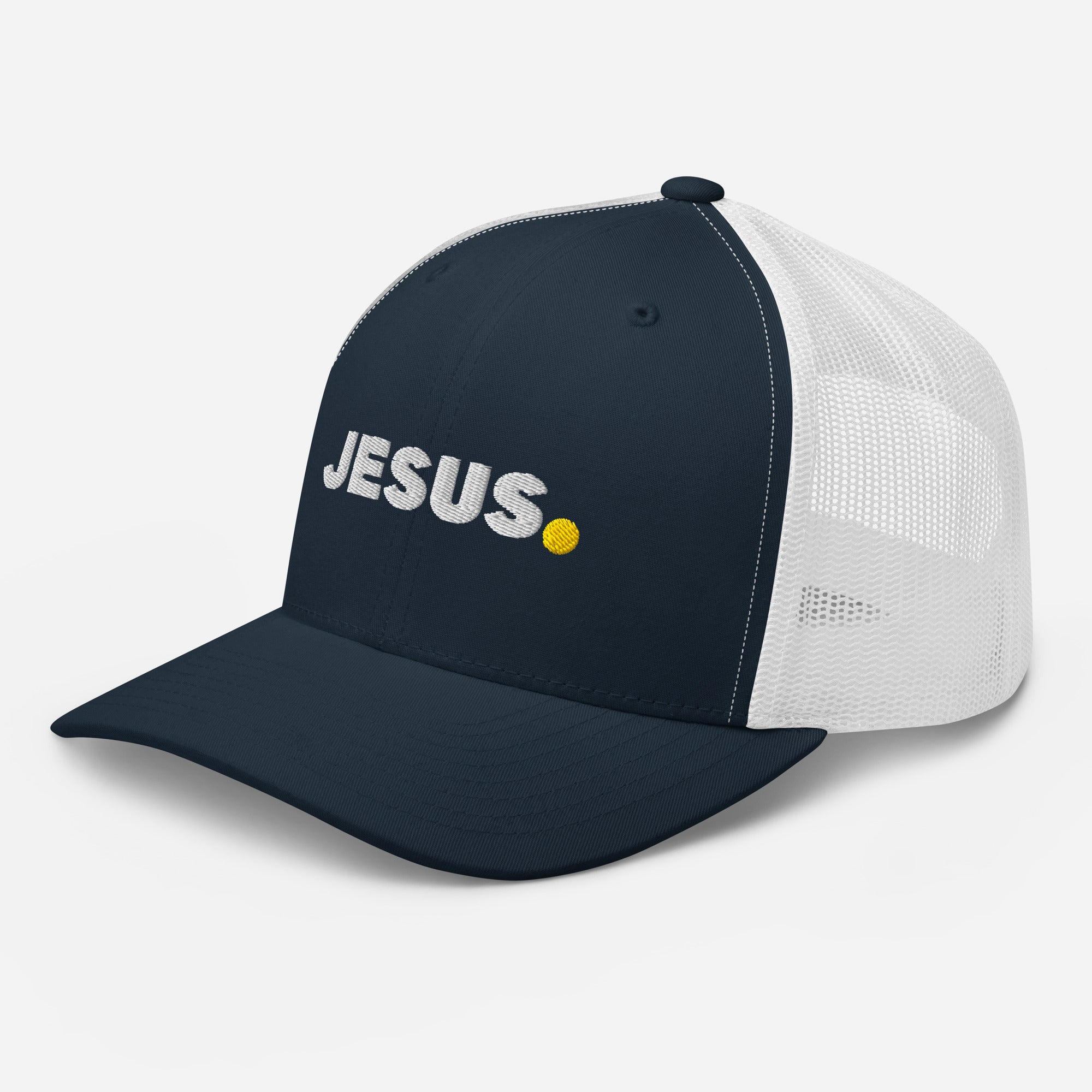 #Color_Navy/White Mesh